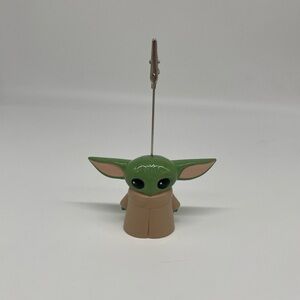 Disney Star Wars The Mandalorian The Child Baby Yoda Card Note Picture Holder